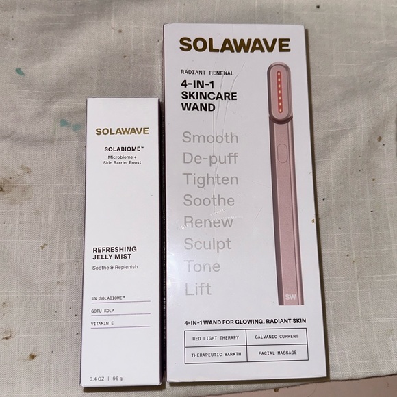 Solawave Other - Solawave - NIB Skincare Wand & Jelly Mist (Rose Gold)